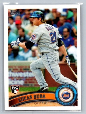 Lucas Duda 2011 Topps New York Mets 129 RC
