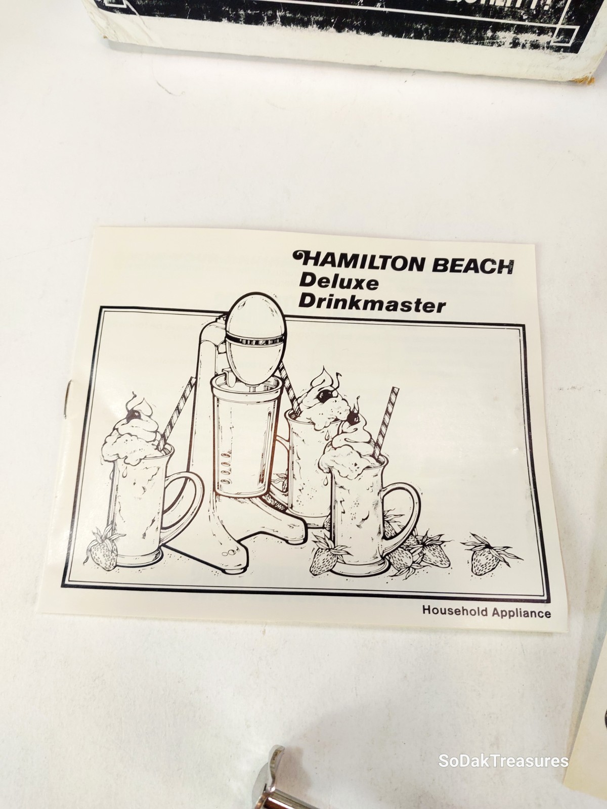 NIB Vintage Hamilton Beach Drinkmaster 730C Chrome