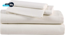 - Flannel Sheets Full Size Anti-Pilling Wrinkle Resistant Cotton Touchably Soft