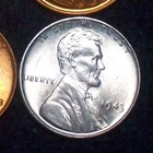 1943-P GEM/CHOICE BU - LINCOLN WHEAT CENT - SOLID COIN - NICE COLOR - SEE PICS!