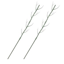  2 Pcs Plant Trellis Small Garden Leaf Shape Climbing Rattan Globe Iron Frame