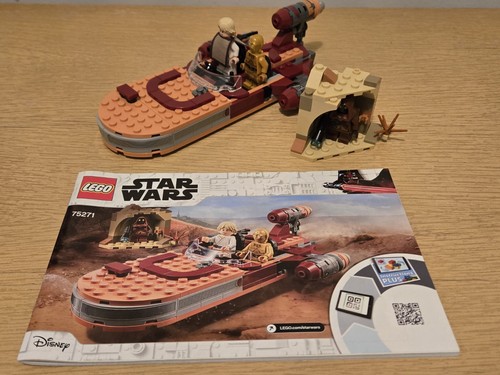 Lego Star Wars Luke Skywalker's Landspeeder Set 75271 komplett mit Anleitung
