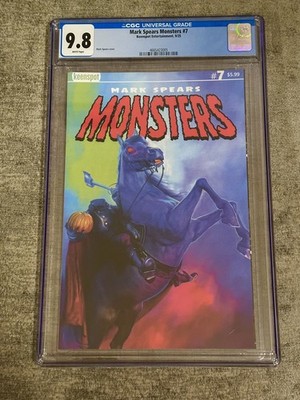 Mark Spears Monsters 7 Cover a Horseman CGC 9.8