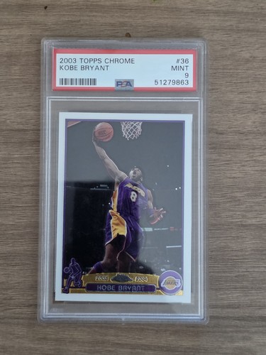 2003-04 Topps Chrome - Kobe Bryant #36 PSA 9