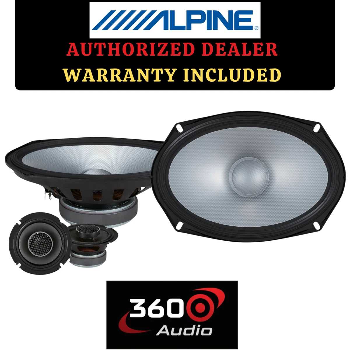 Alpine Car 6x9in. Speaker for sale | eBay