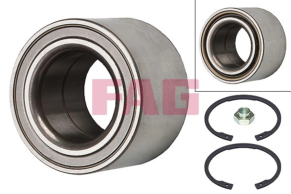 Kit de roulements de roue FAG 713 6441 00 pour réparation de moyeu avant automobile