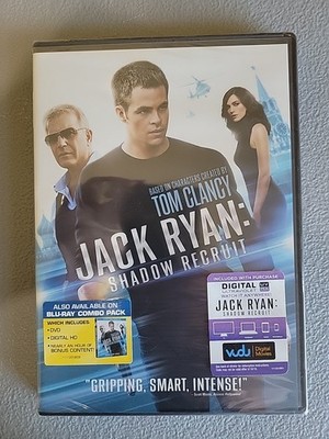 Jack Ryan: Shadow Recruit (DVD,  2014) NEW