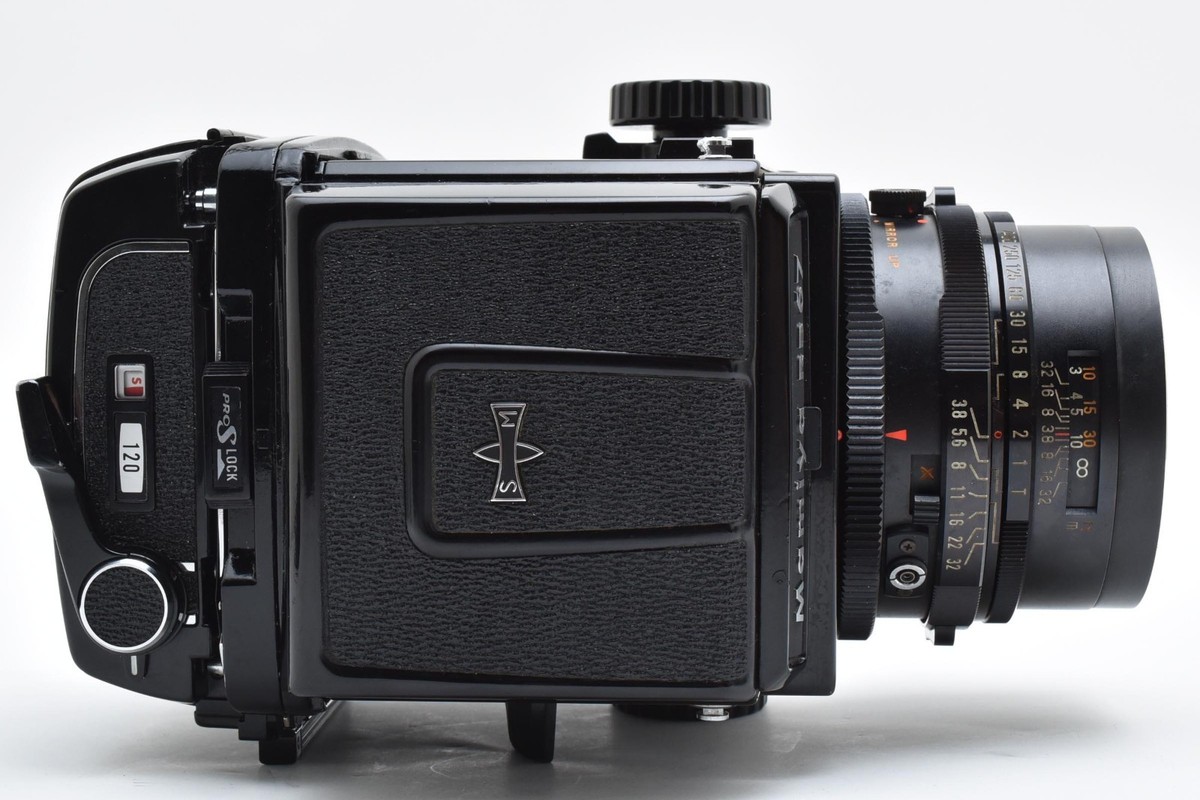 NEAR MINT ] Mamiya RB67 Pro S Film Camera 127mm F3.8 Lens
