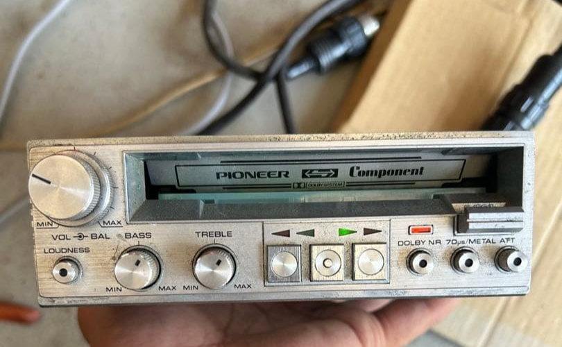 Pioneer KP-707G Lonesome Carboy Vintage Component Car Cassette