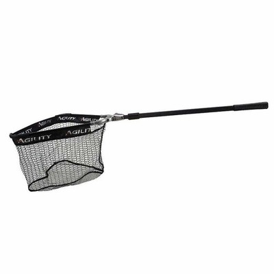 Shakespeare Agility Trout Net- Telescopic Rubber Mesh Collapsible