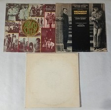 60s rock vinyl records lot of 3 Midnight Cowboy soundtrack and Compilation