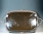 Large Jugendstil Serving Tray Edward VII William Hutton & Sons Sheffield