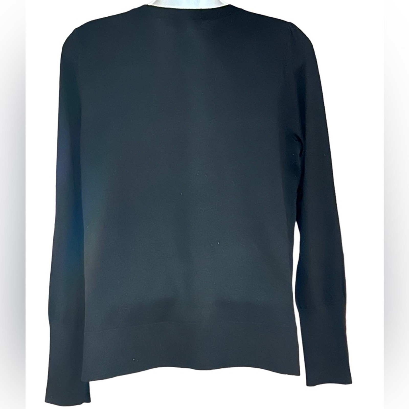 Loft Womens Medium Basic Black Crew Neck Sweater … - image 3