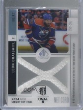 2024-25 SP Game Used Stanley Cup Finals Net Cord Relics /25 Leon Draisaitl 02q2