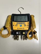 Fieldpiece SMAN460 4-Port Digital Manifold Set Gauges with Micron Gauge