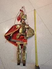 Antico Burattino Marionetta Pupi Siciliani ALTEZZA cm 50 in LEGNO