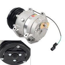 Compressore Aria Condizionata 11Q6-90040 Adatto Fit Hyundai Serie 9 Escavatore Forcella Pale Ruota