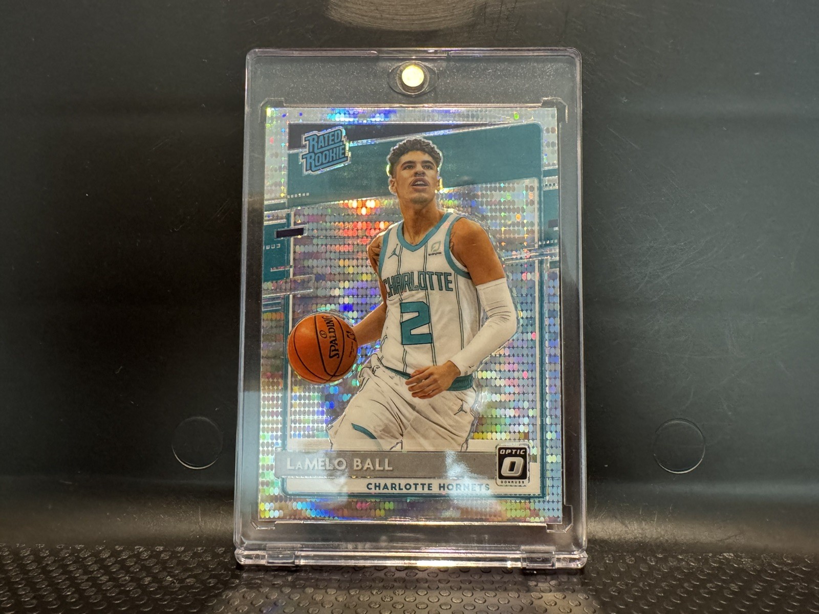 2020-21 Panini Donruss Optic - Rated Rookie LaMelo Ball #153 Pulsar Prizm (RC)