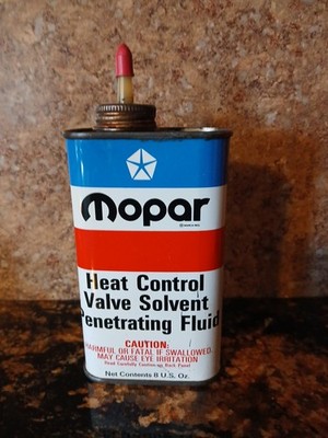 Mopar Heat Control Valve Solvent Penetrating Fluid 8 Oz Empty
