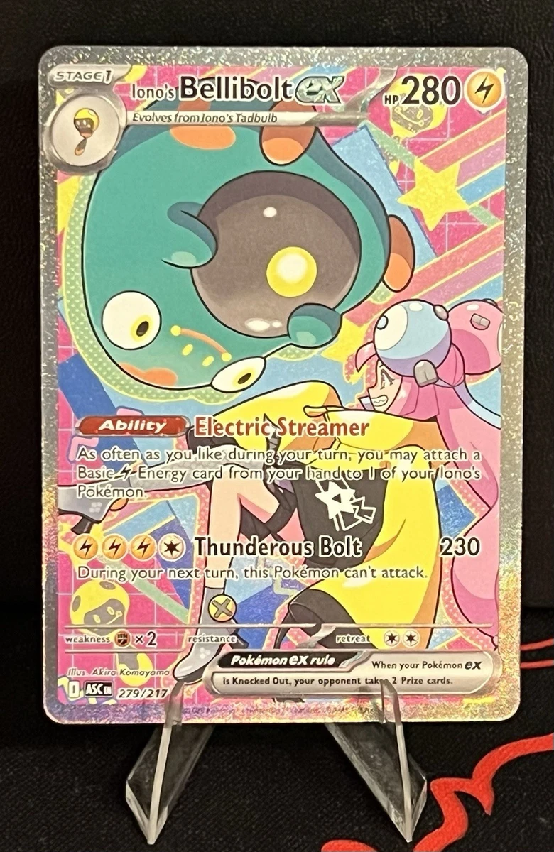 Iono's Bellibolt Ex Pokémon TCG Cards for sale | eBay