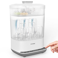 6-in-1 Electric Baby Bottle Sterilizer  Dryer, 10 Bottles Capacity