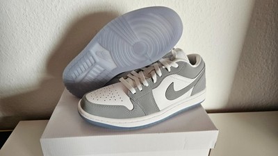 Nike Air Jordan 1 Low 'Wolf Grey Aluminium' - EU40 - NEU & OVP