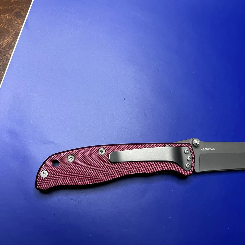 Gerber Air Ranger Pocket Knife Red Aluminum Scales - Image 3 of 4