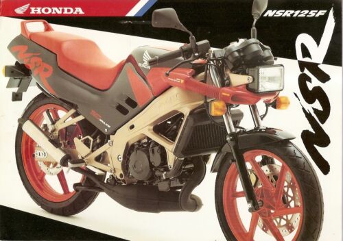 Motorcycle Brochure - Honda - NSR125F - 1991 (DC09) - Foto 1 di 1