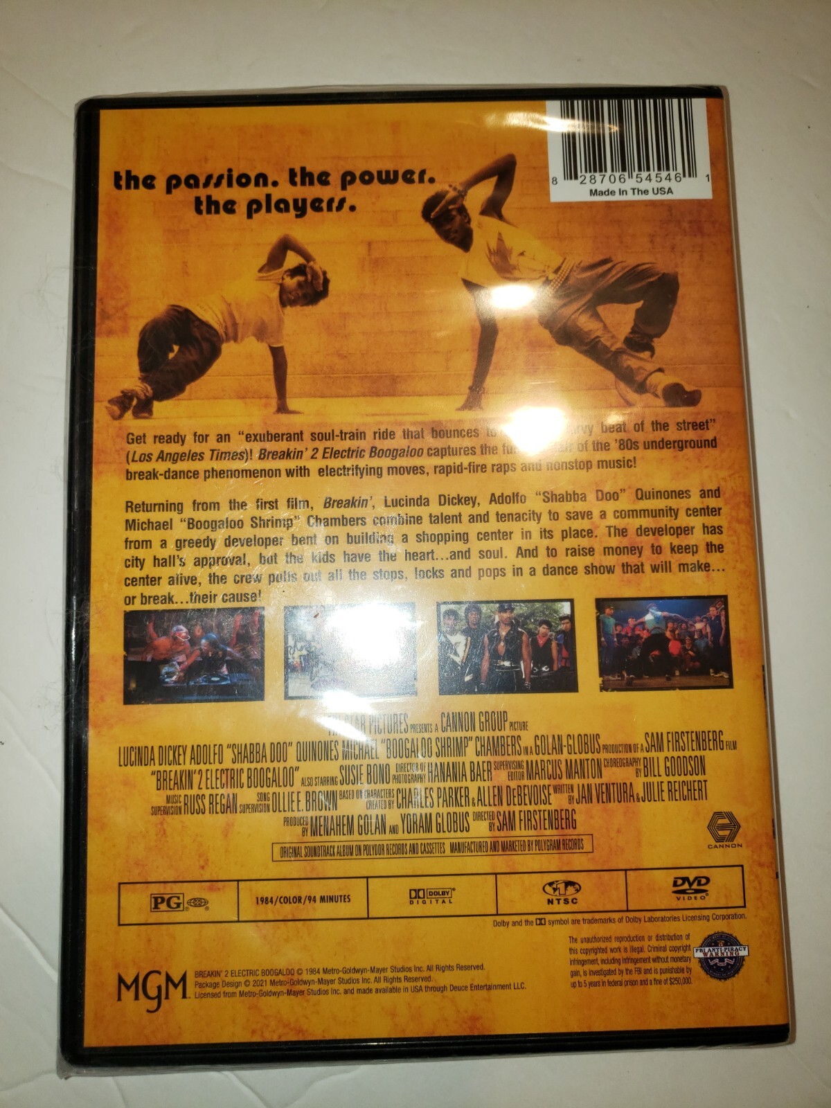 Breakin' 2 Electric Boogaloo DVD NEW SEALED 27616884589 eBay
