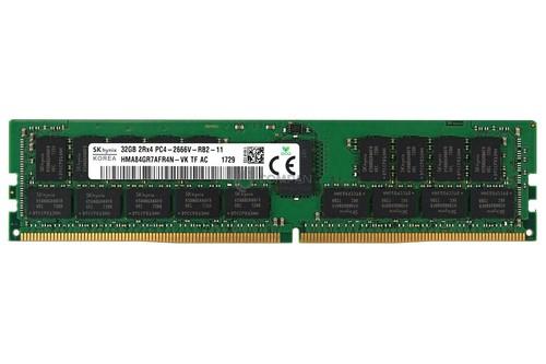 HMA84GR7AFR4N-VK HYNIX MEMORY 32GB 2RX4 PC4-21300 2666MHZ RDIMM - Picture 2 of 7