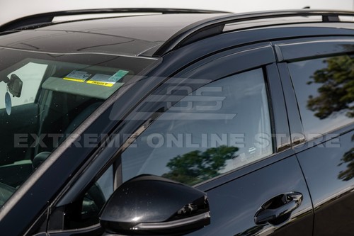 Viseras EOS para 23-Up KIA Sportage cinta en ventilaciones laterales ventana protectores de lluvia viseras - Imagen 9 de 24