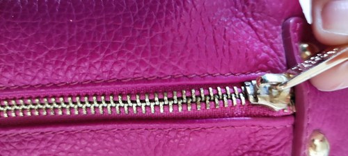 borsa vera pelle donna made in italy borsa tracolla borsa fucsia borsa magenta - Foto 8 di 19