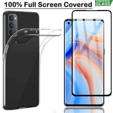 Vetro Temperato Protezione Schermo/Custodia Cover per OPPO Reno 4 4Z Pro 2 A15 A53 A72