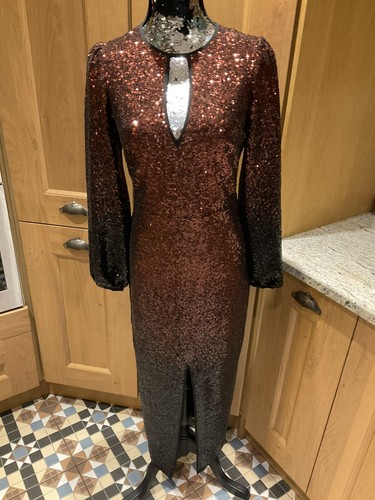 SEQUINNED DRESS SIZE 