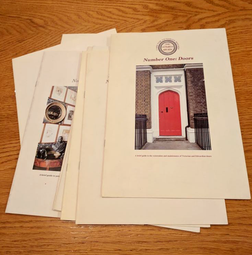 A lot of 7 The Victorian Society (UK) Brief Guide to Care Brochures 1993 - Picture 2 of 4