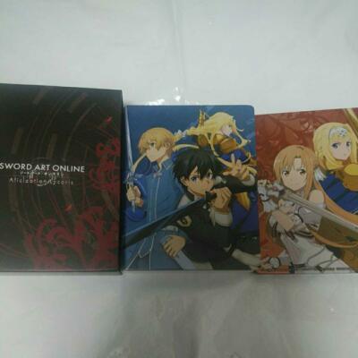 PS4 Sword art online Alicization Lycoris Original Steel book Case Only 2 Set 