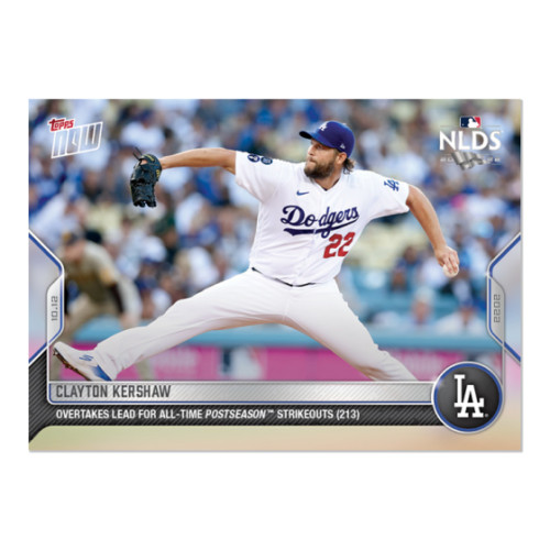 2022 Topps Now 1065 Clayton Kershaw