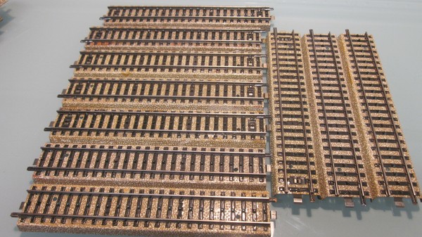 Pack de 10 vías Märklin vía M 5106