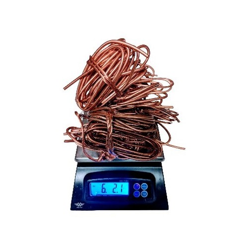 8 Lbs Scrap Solid Copper Wire Bare Bright