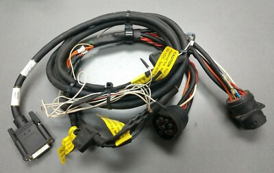 USED Omnitracs Qualcomm MCP50 364-53967-0003 Power 9 Pin IO Cable Truck Harness