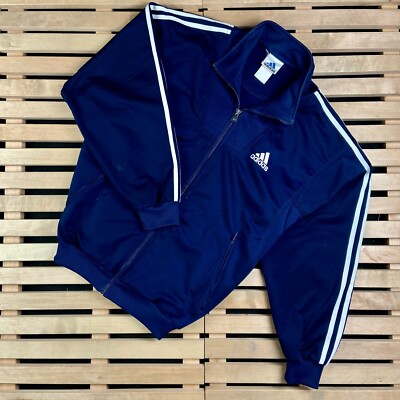 Mens Bomber Jacket Adidas Vintage Size M