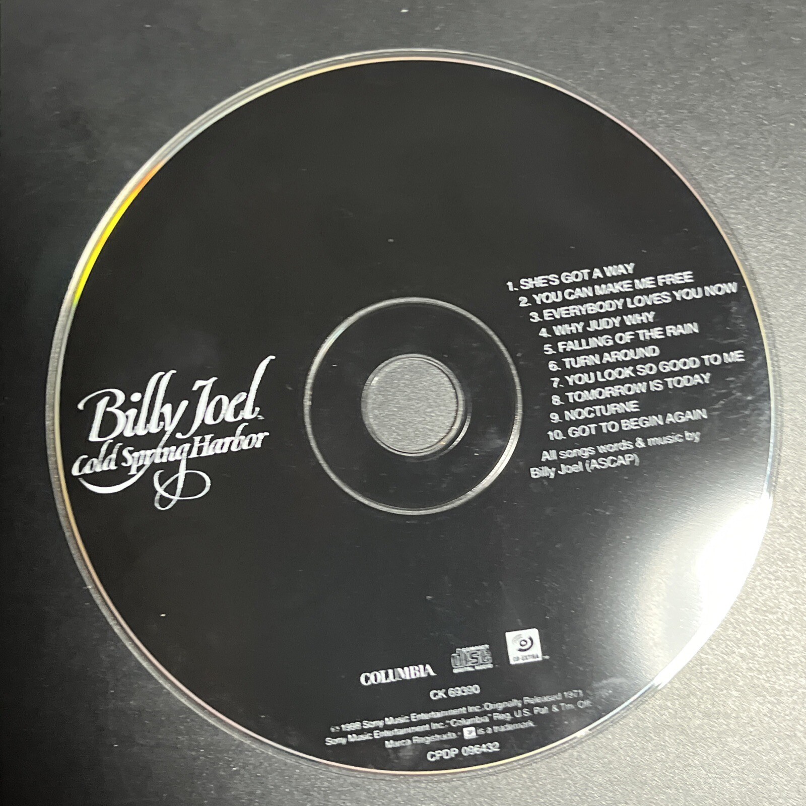 Joel, Billy Cold Spring Harbor CD eBay