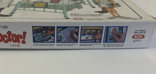 Ideal Toy Corp 1978 - Dottore Dottore! - Diagnostica Poor Mr Illbert - Gioco da Tavolo - Foto 10 di 13