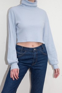 periwinkle turtleneck