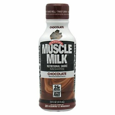 Genuine muscle Milk chocolate protein nutrition shake,10000468 (876063002011)