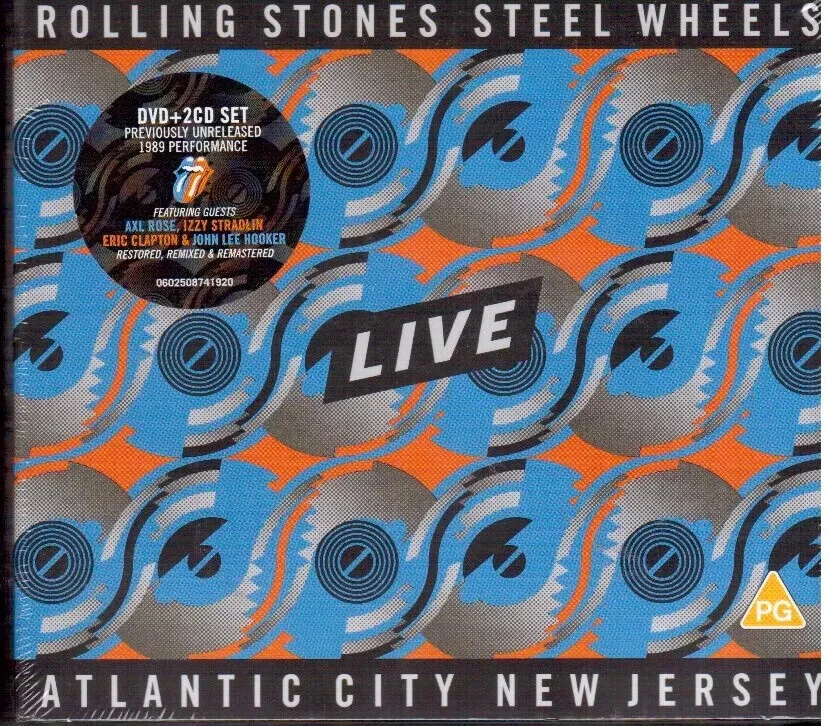 THE ROLLING STONES---"Steel Wheels Live--(Digipak 2CD+DVD)---NEU & OVP - Bild 3 von 3