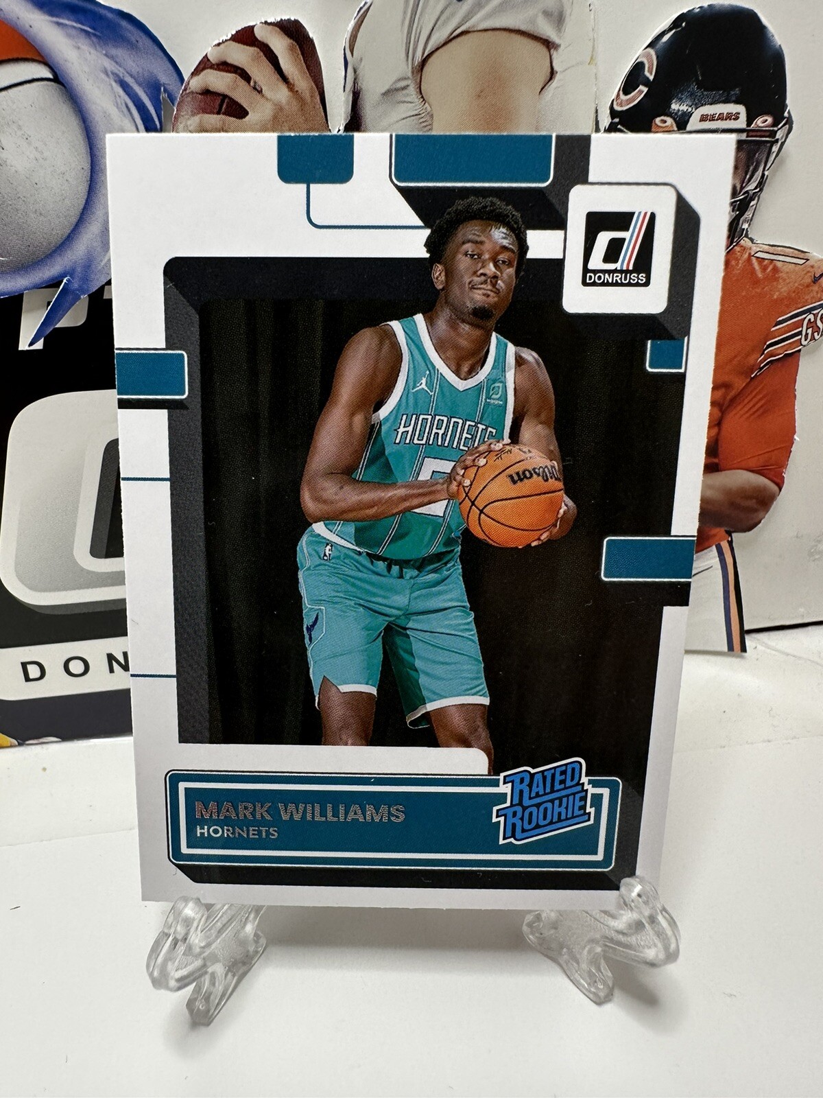 2022 2023 Panini Donruss Mark Williams 215 Rated Rookie RC Charlotte Hornets