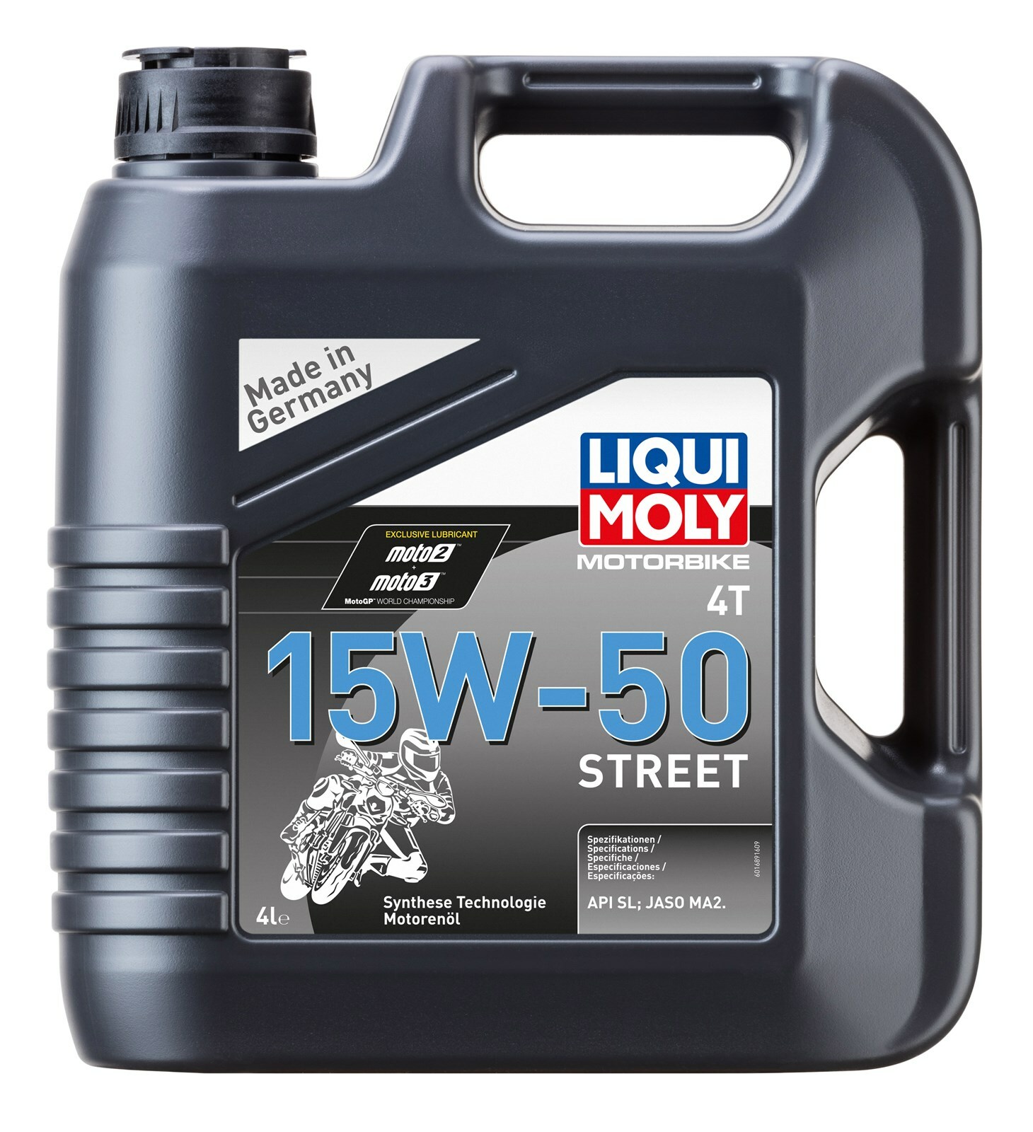 Liqui Moly Motorbike 4T 15W-50 Street Engine Oil 4 Liters