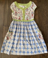 Matilda Jane 435 Once Upon A Time Fall 2016 Allegory Dress Size 12 Floral Dot