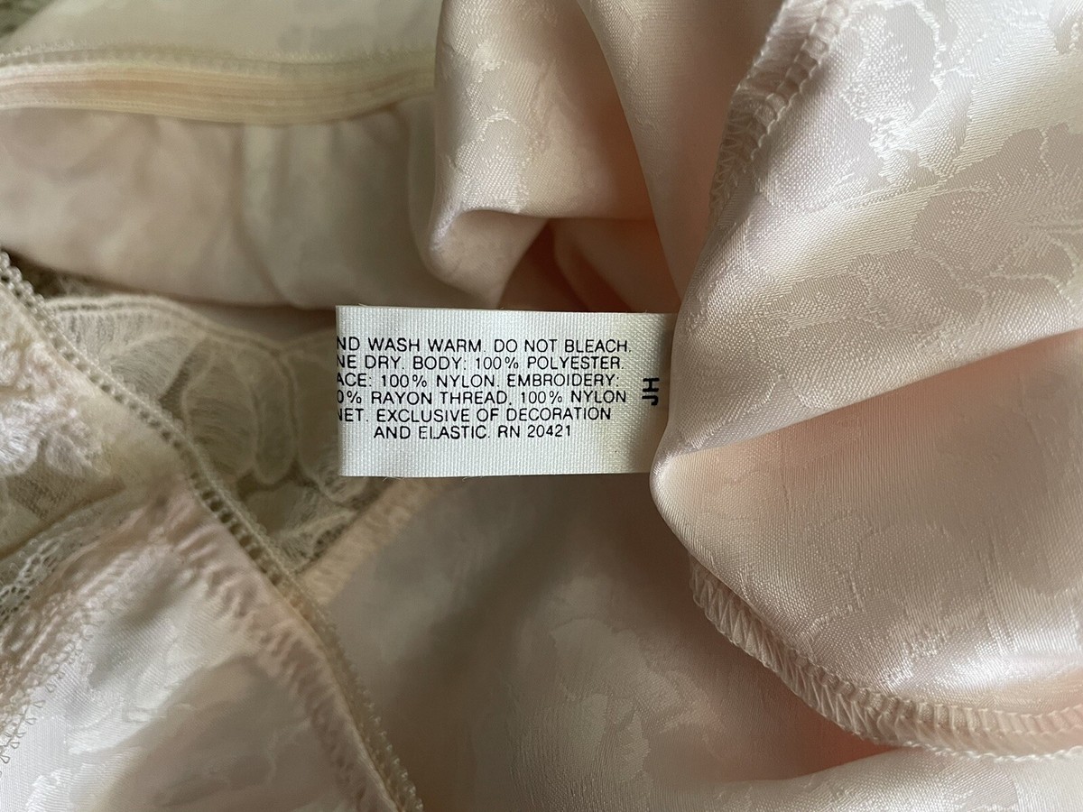 Vintage 90s NWT Wacoal Pink Satin and Lace Tap Pants and Pre-Owned